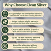 Clean Silver Sheet Set