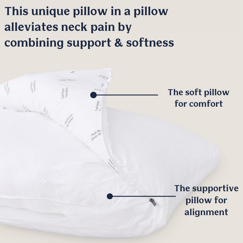 Neck Support Pillow Mela Dual Pillow