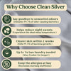 Clean Silver Fitted Sheet