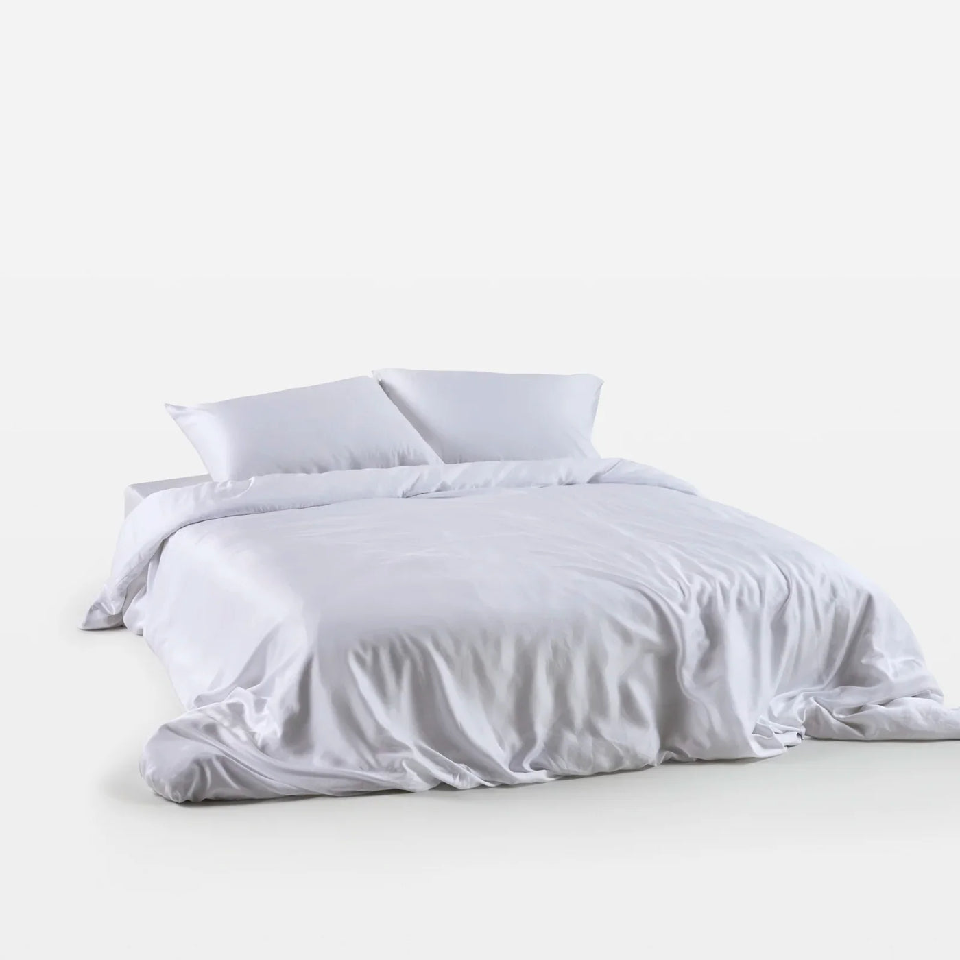 Clean Silver Sheet Set