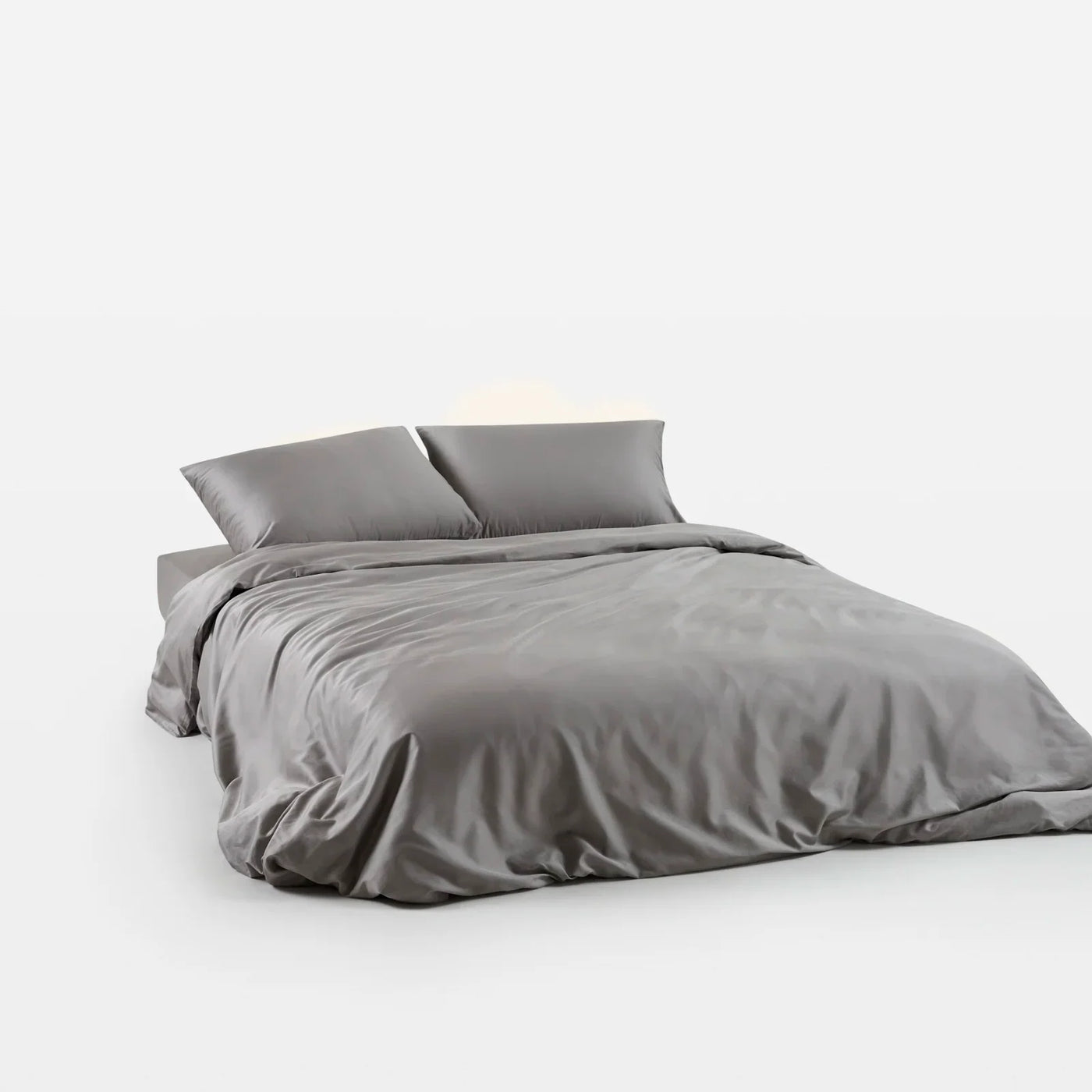 Clean Silver Sheet Set
